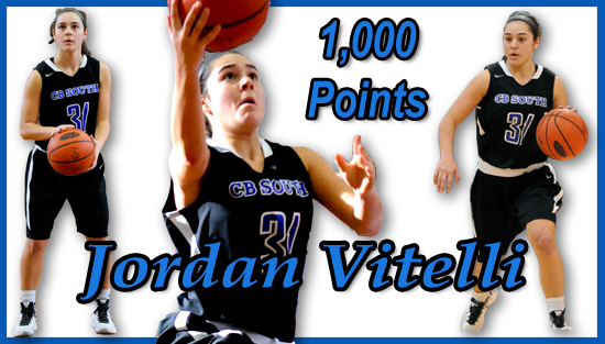 CB South's Vitelli Reaches 1,000-Point Milestone | suburbanonesports.com