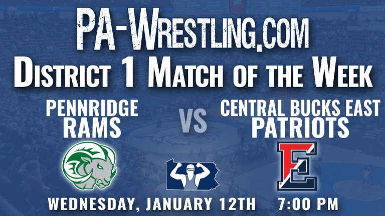 SOL Wrestling: Pennridge Holds Off CB East (By Glenn Kaiser)